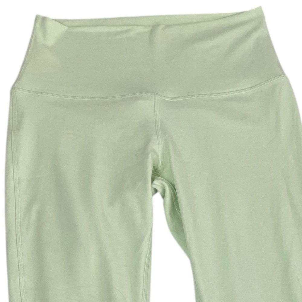 lululemon Align High Rise Legging Nulu 25” Creamy Mint Sz 6 - Picture 10 of 12